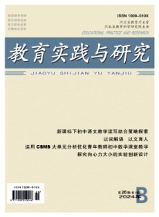 教育实践与研究(B)